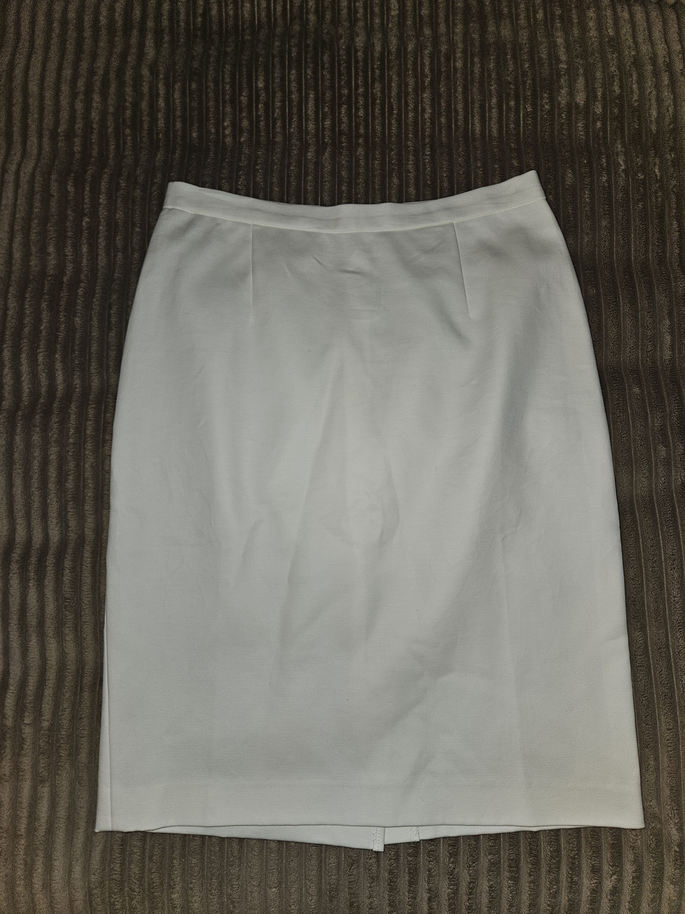 Natori White Pencil Skirt - Tailored Women's Work Skirt